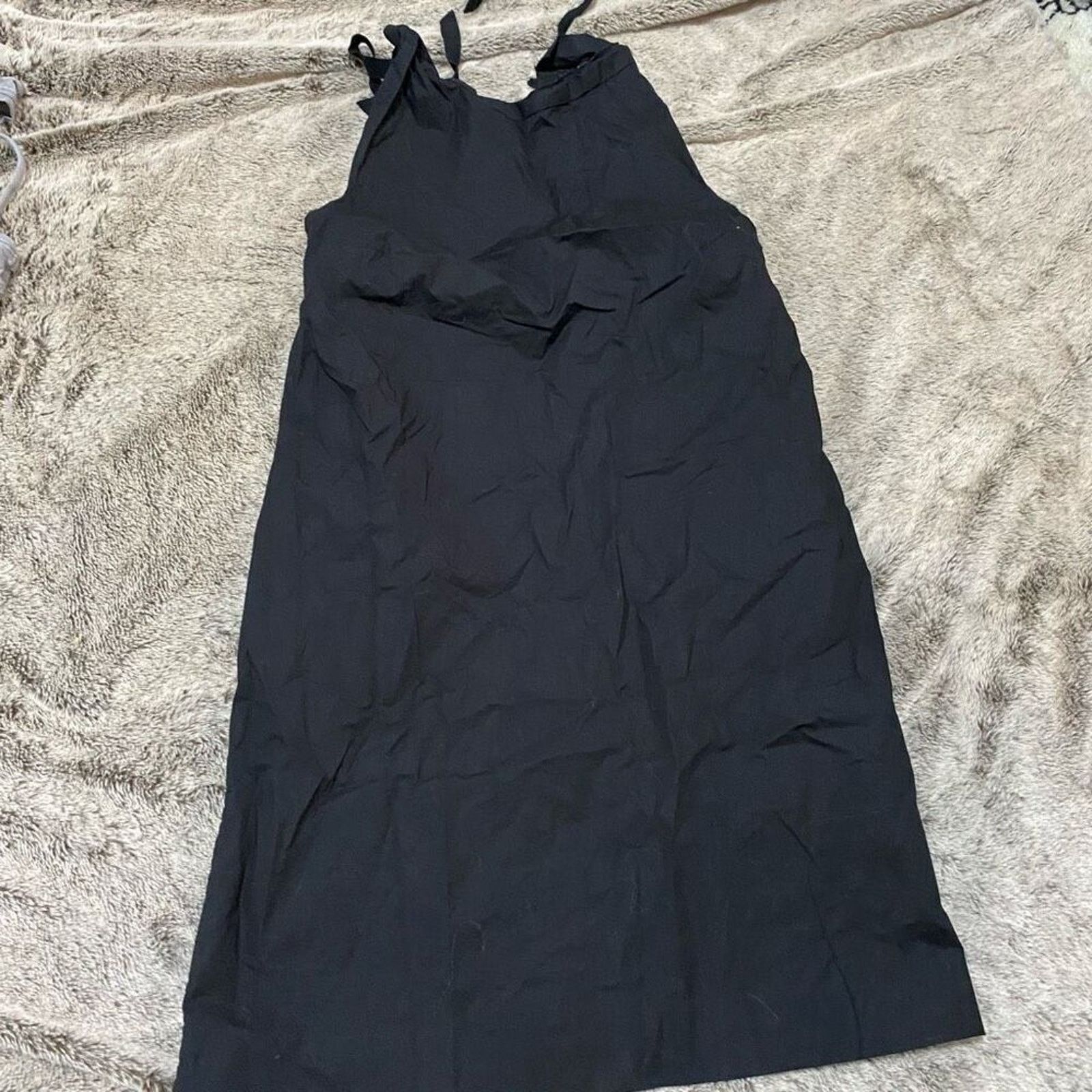 Cos COS High Neck Mini Dress Black | Sz 4 Size S / US 4 / IT 40 - 3 Thumbnail