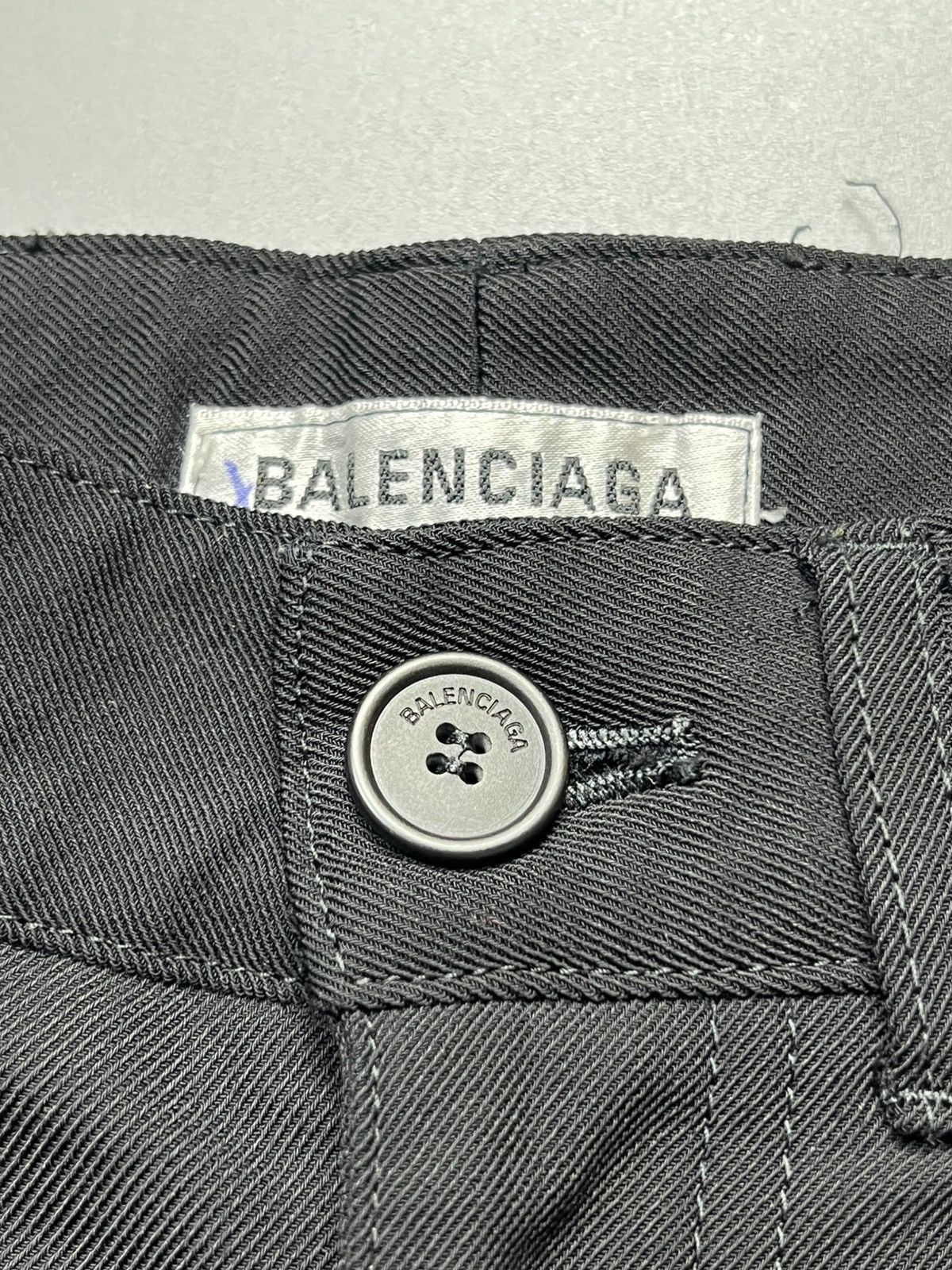 Balenciaga Balenciaga - SS/20 Flared Wool Trousers - Pants Size 26" / US 2 / IT 38 - 9 Thumbnail