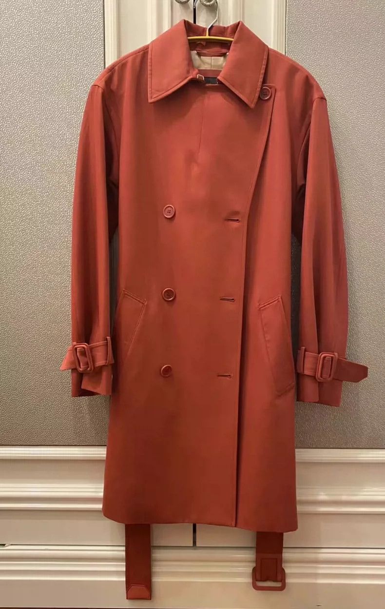 Loro Piana LORO PIANA Raincoat, raspberry red Size S / US 4 / IT 40 - 9 Thumbnail