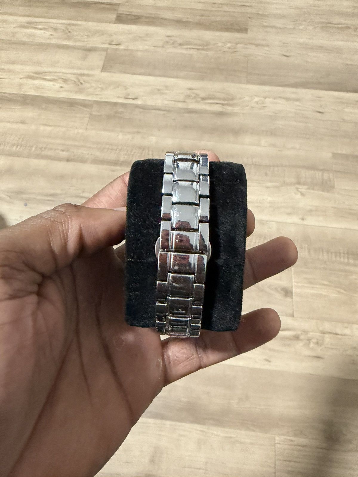 Vintage Y2K Pointer Number Dual Display Quartz Watch Stainless Steel Size ONE SIZE - 3 Thumbnail