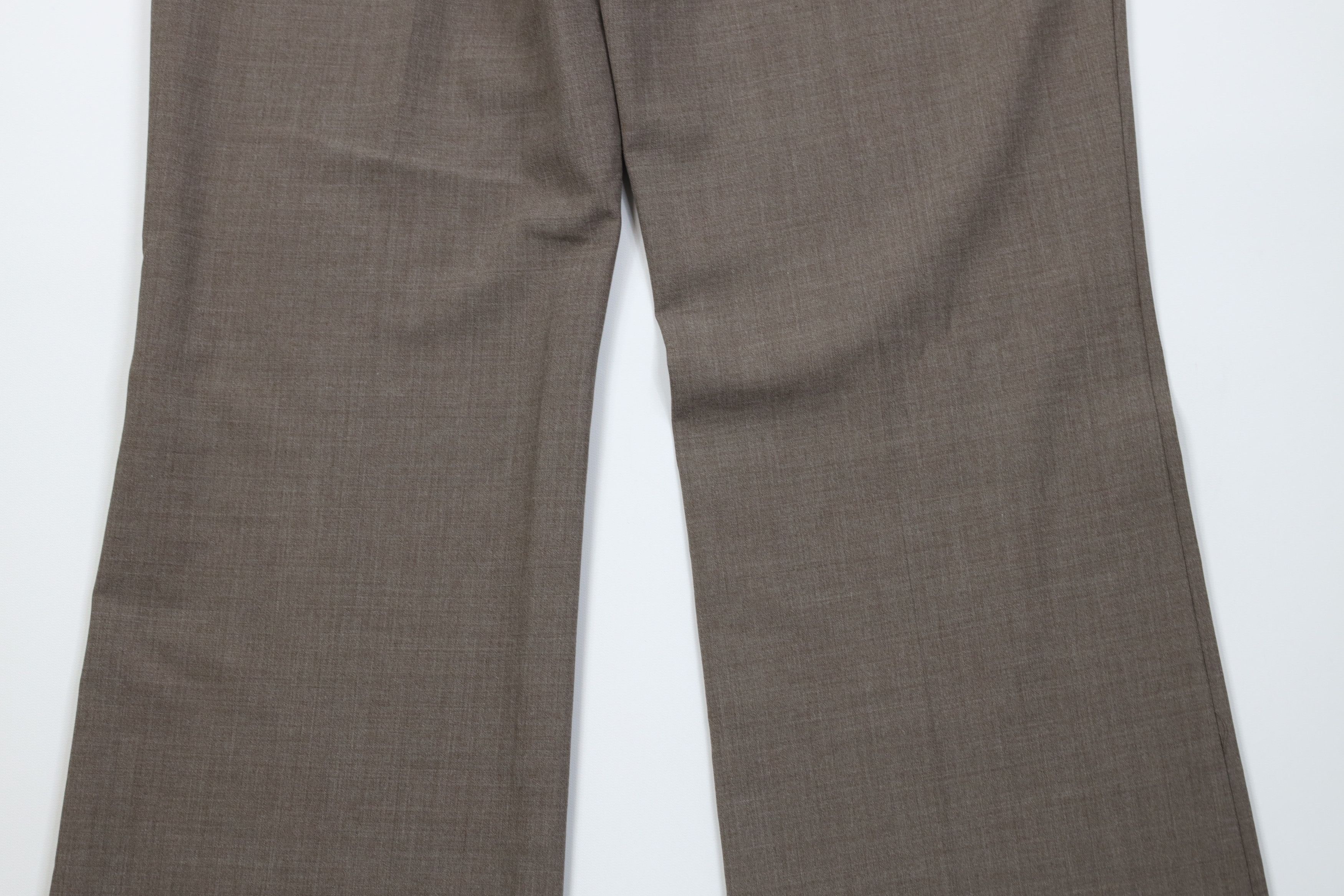 Express Deadstock Vtg Y2K Express Editor Wide Leg Chino Pants Size 32" / US 10 / IT 46 - 12 Thumbnail