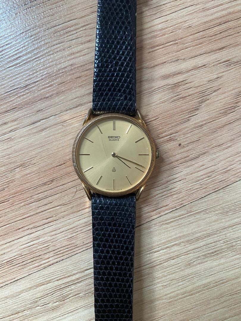 Japanese Brand × Seiko × Vintage Vintage Seiko Quartz Gold Japan Slim 6120-7130 Size ONE SIZE - 9 Thumbnail