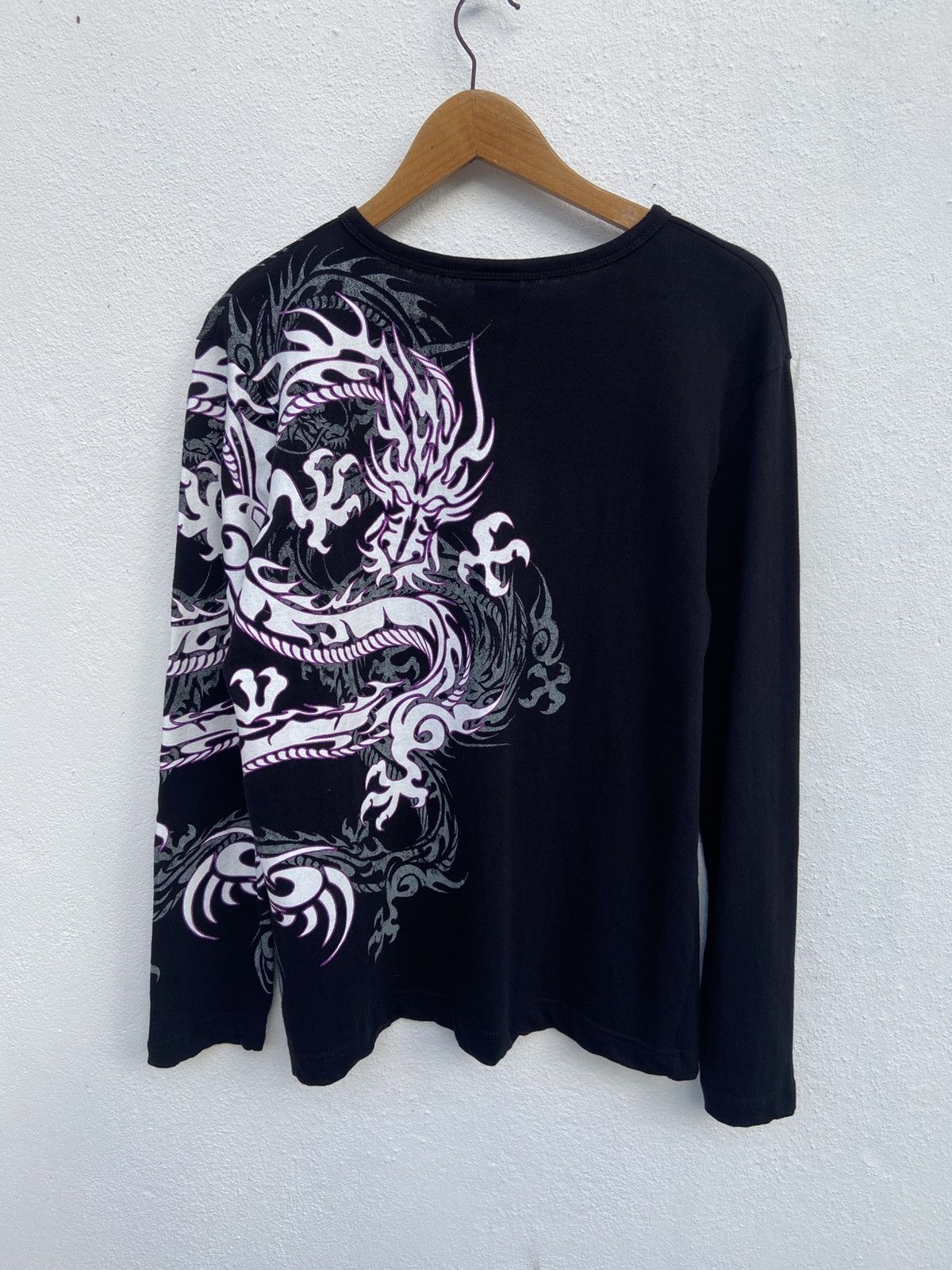 Japanese Brand 🔥 Vtg Sukajan t shirt Dragon if six was nine beauty beast Size US M / EU 48-50 / 2 - 5 Thumbnail