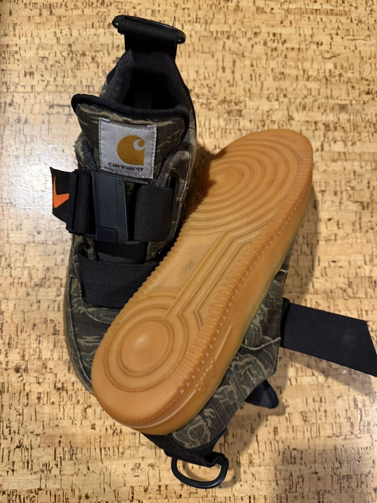 Carhartt Wip × Nike Carhartt WIP x Nike Air Force 1 Utility Low Premium 'Camo' Size US 10 / EU 43 - 3 Thumbnail