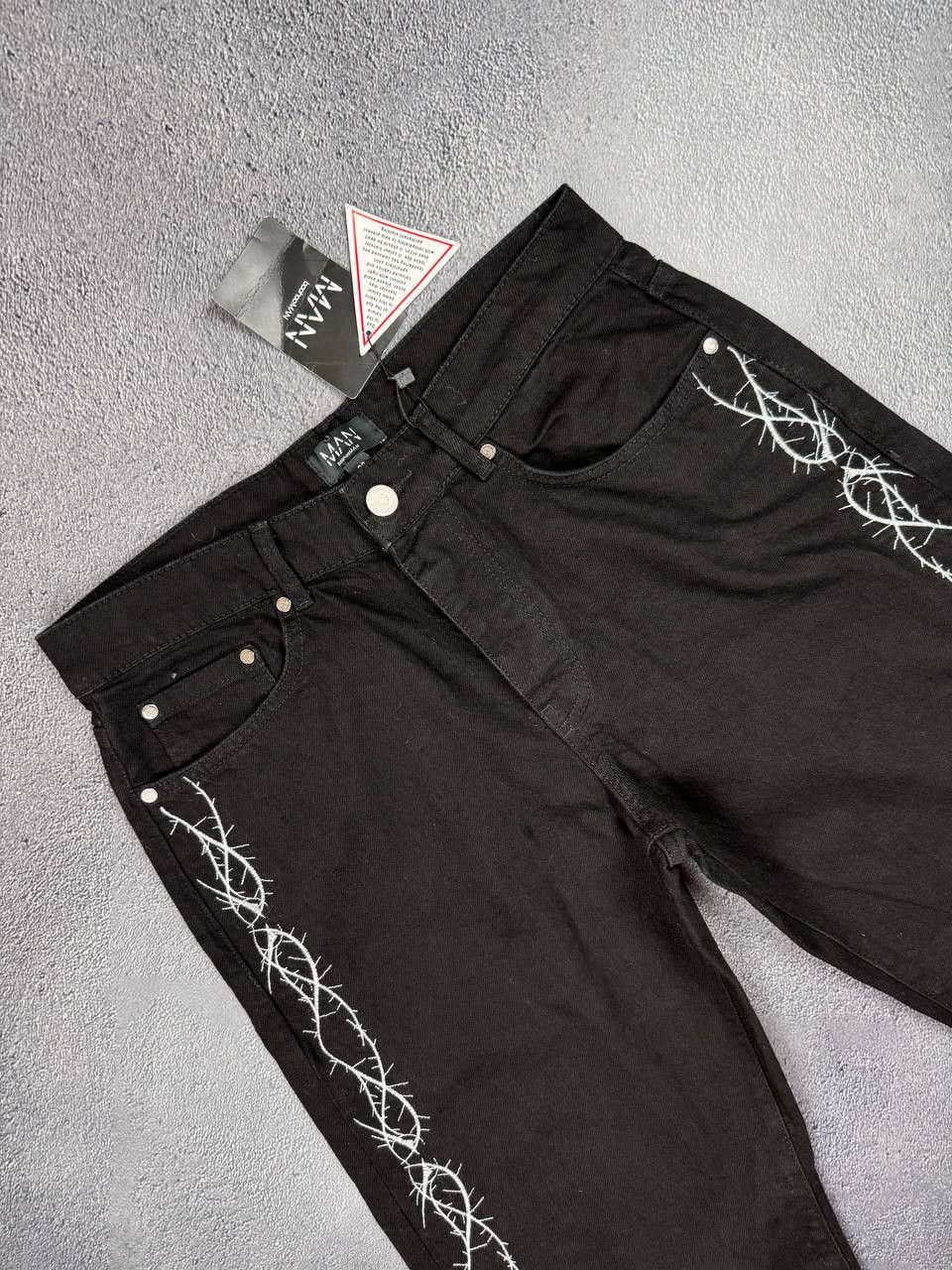 Boohoo Boohoo man black pants Size US 32 / EU 48 - 12 Thumbnail