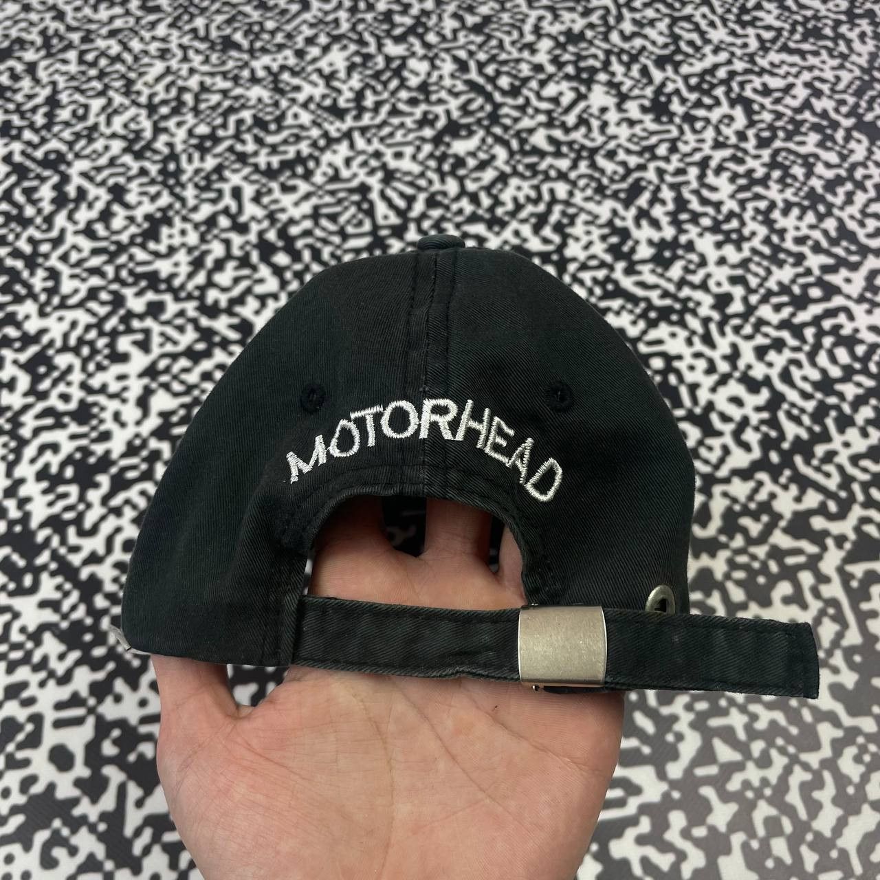 Band Tees Vintage Y2K Motorhead Band Rock Flame Logo Faded Cap Size ONE SIZE - 4 Thumbnail