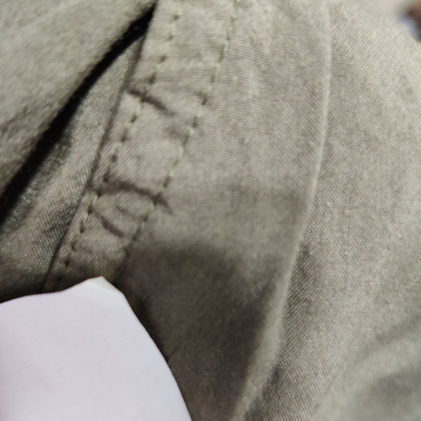 H&M H&M Olive High Waist Paperbag Pants Relaxed Tapered Pleated Size 30" / US 8 / IT 44 - 8 Thumbnail