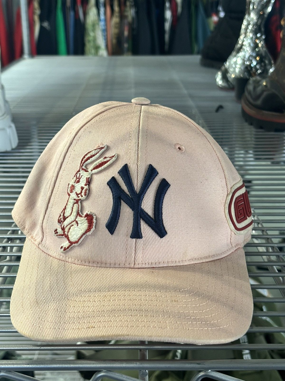 Gucci GUCCI NY NEW YANKEES COLLAB BASEBALL Size ONE SIZE - 2 Thumbnail