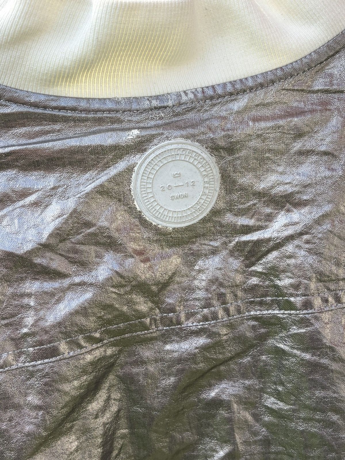 CMMN SWDN Silver Metallic Bomber Jacket Size US M / EU 48-50 / 2 - 6 Thumbnail