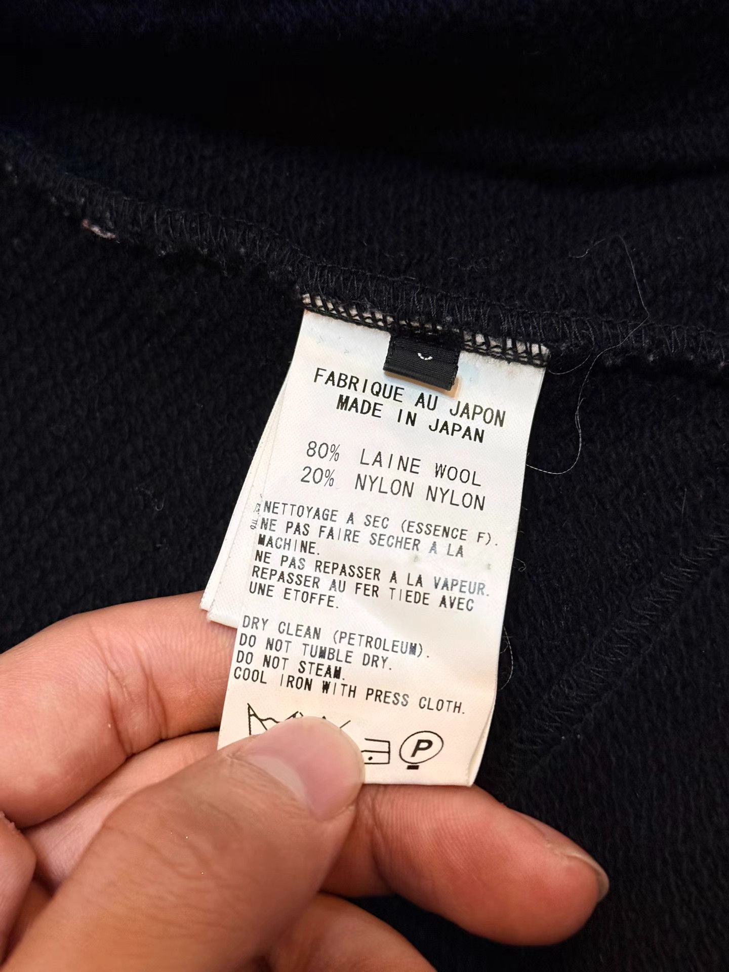 Yohji Yamamoto Y's Yohji Yamamoto String Wool-Blend Jacket K3 Size US L / EU 52-54 / 3 - 1 Thumbnail