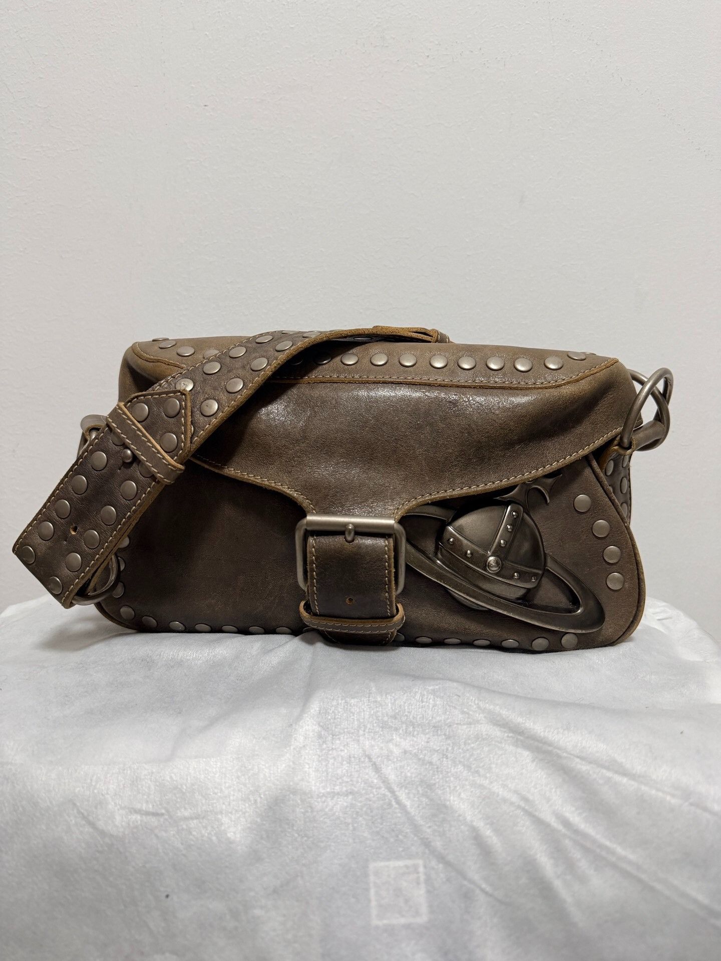 Vivienne Westwood Vivienne Westwood Motorcycle Rivet Bag Size ONE SIZE - 1 Thumbnail