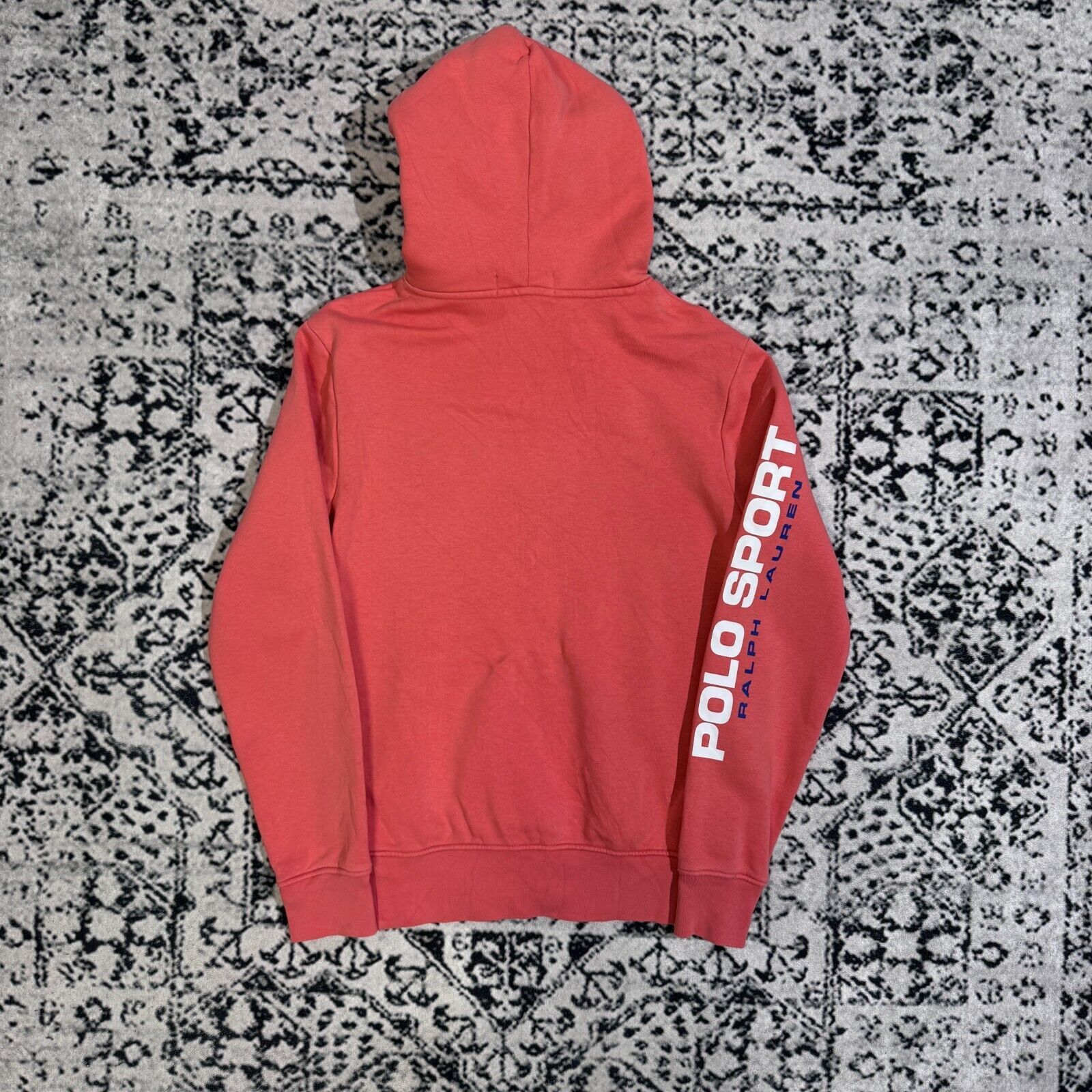 Polo Ralph Lauren Vintage Ralph Lauren Unisex Pink Cotton Hoodie Size XS Polo Size US XS / EU 42 / 0 - 9 Thumbnail