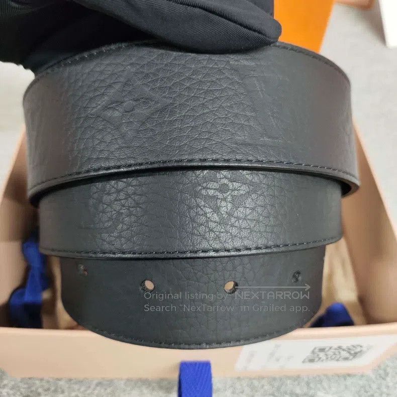 Louis Vuitton Louis Vuitton Full Leather Belt Size ONE SIZE - 3 Thumbnail