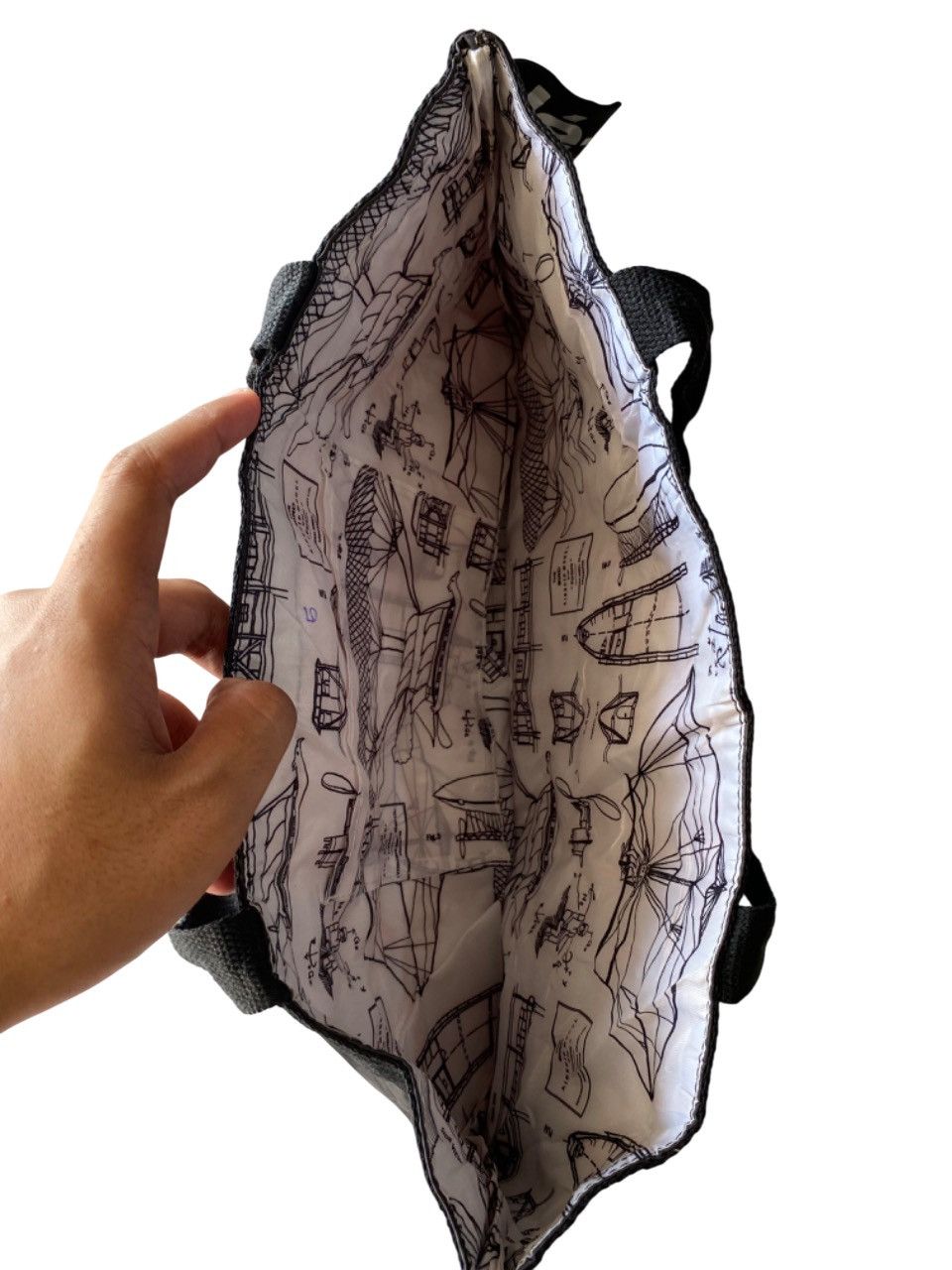 Ne-Net Vintage Ne Net Issey Miyake Tote Bag Size ONE SIZE - 5 Thumbnail