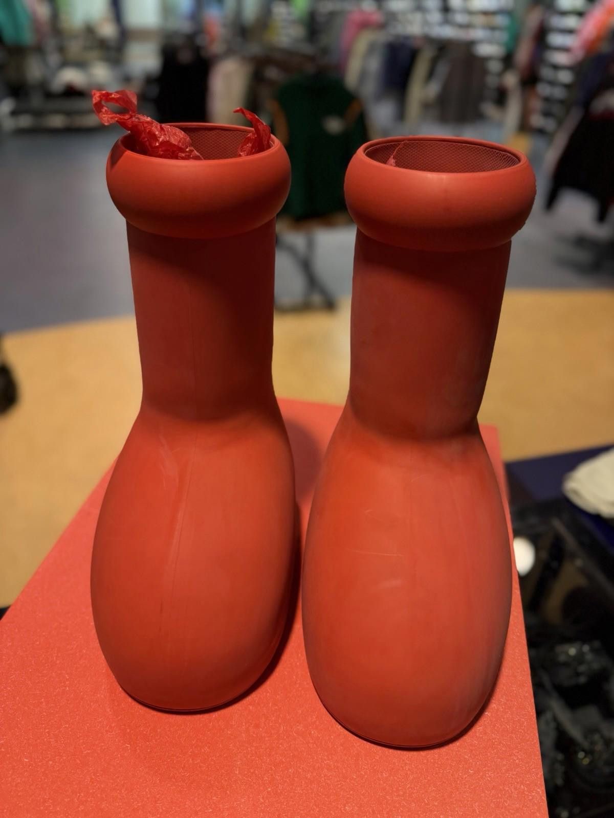 MSCHF MSCHF Big Red Boots Astro Boy MSCHF010 US Size 11 New Size US 11 / EU 44 - 6 Thumbnail
