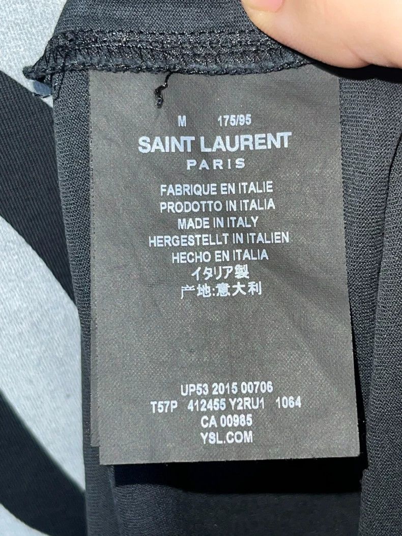Saint Laurent Paris Saint Laurent 16ss black and grey zebra print reversible pr Size US M / EU 48-50 / 2 - 5 Thumbnail