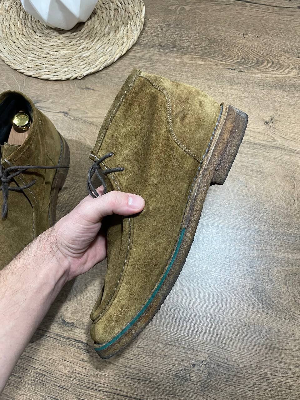 Other UIt Ormeda hand made italy mens suede ancle boots Size US 11 / EU 44 - 8 Thumbnail