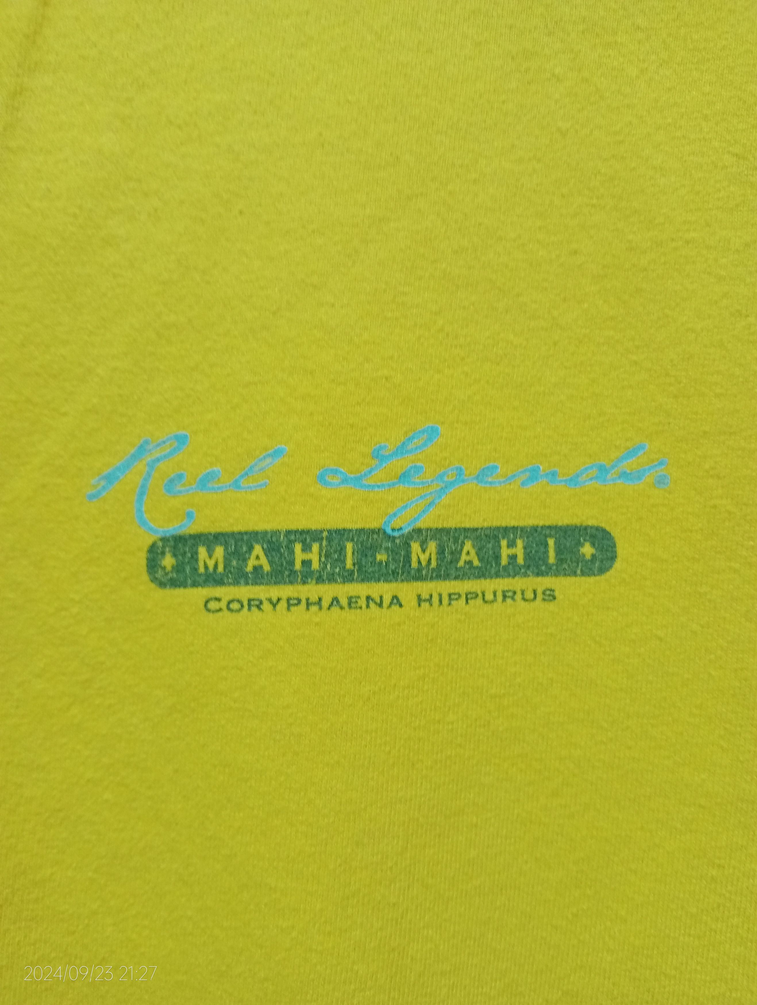 Reel Legends Reel Legends Mahi Mahi Coryphaena Hippurus Tee Very Rare Size US M / EU 48-50 / 2 - 6 Thumbnail