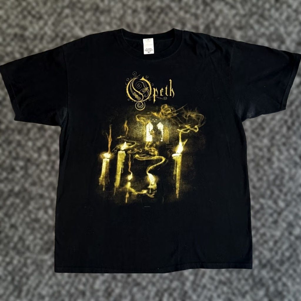 Anvil VINTAGE Opeth Ghost Reveries Concert T Shirt XL 2005 Black Band Metal Death Music Mens Size US XL / EU 56 / 4 - 1 Thumbnail
