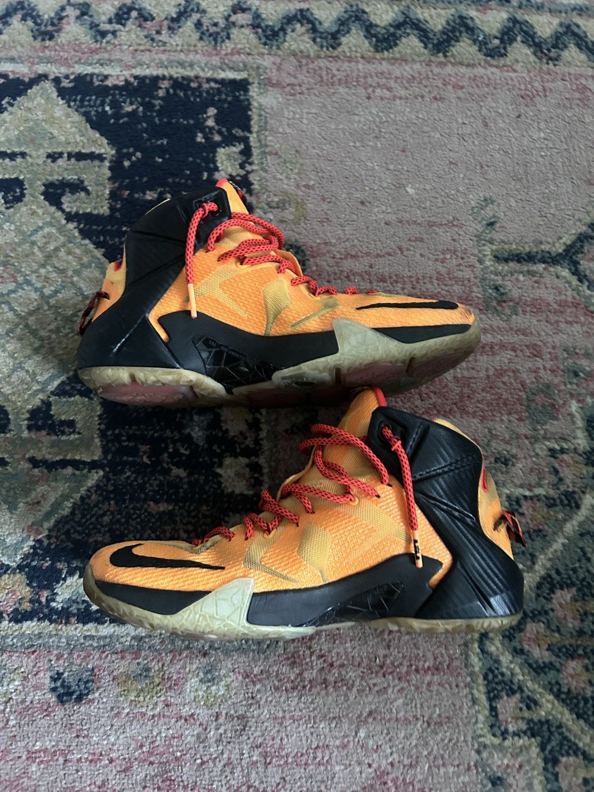 Nike Nike LeBron 12 Witness CLE Size US 11 / EU 44 - 5 Thumbnail