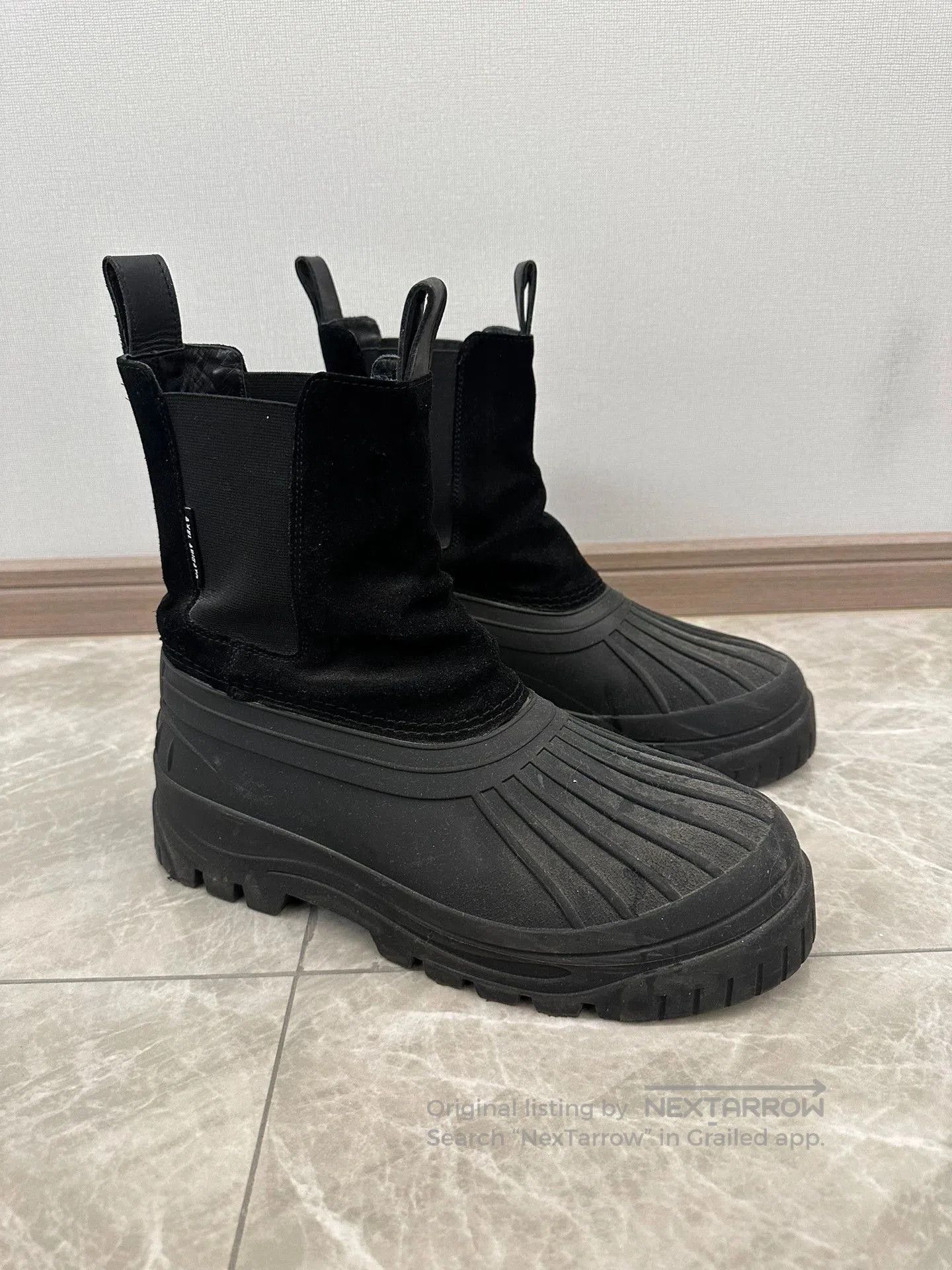Axel Arigato Black Ankle Boots with Chunky Sole, Size 10. Size US 10 / EU 43 - 1 Thumbnail