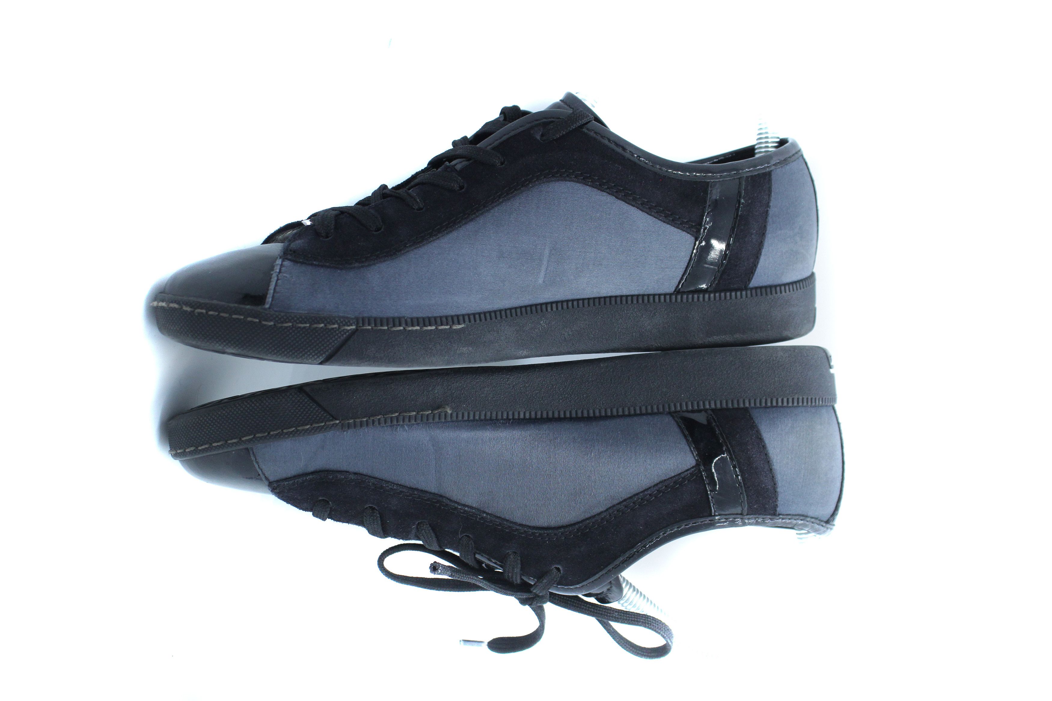 Salvatore Ferragamo Patent Leather Low Sneakers Size US 7 / IT 37 - 6 Thumbnail