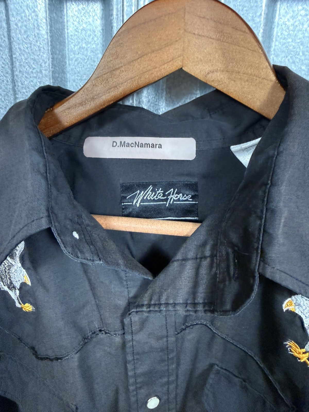 Other Vintage White Horse eagle Pearl Snap Button Up Western Shirt Size US XL / EU 56 / 4 - 4 Thumbnail