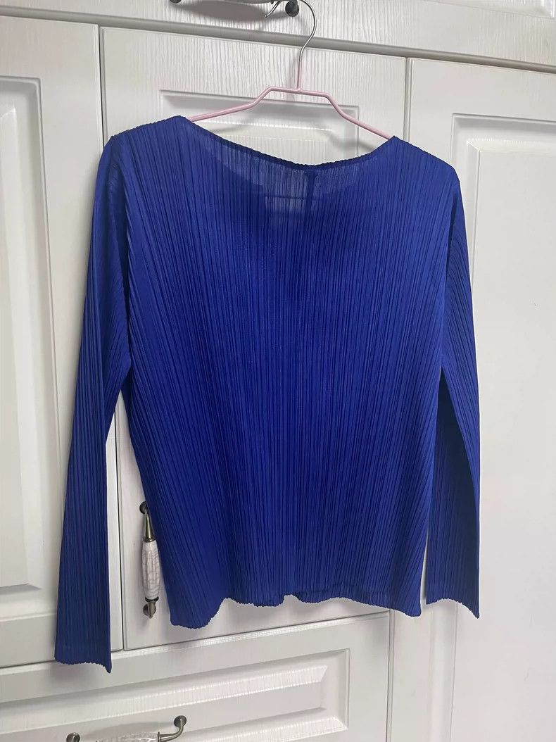 Issey Miyake Issey Miyake Hollowed-out letter top Size L / US 10 / IT 46 - 2 Thumbnail