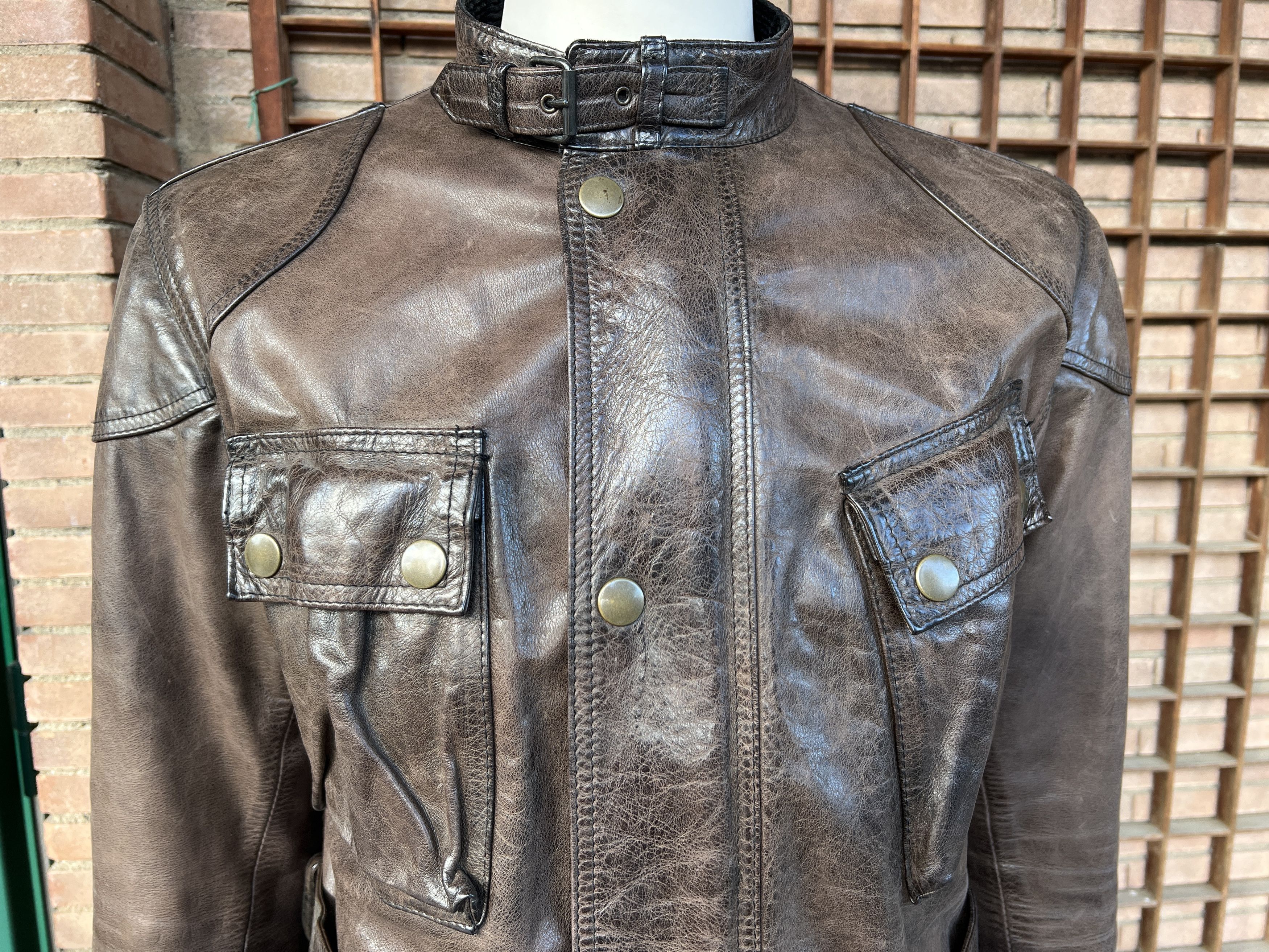 Belstaff BELSTAFF Leather Jacket PANTHER 1966 Benjamin Button L Size US M / EU 48-50 / 2 - 5 Thumbnail