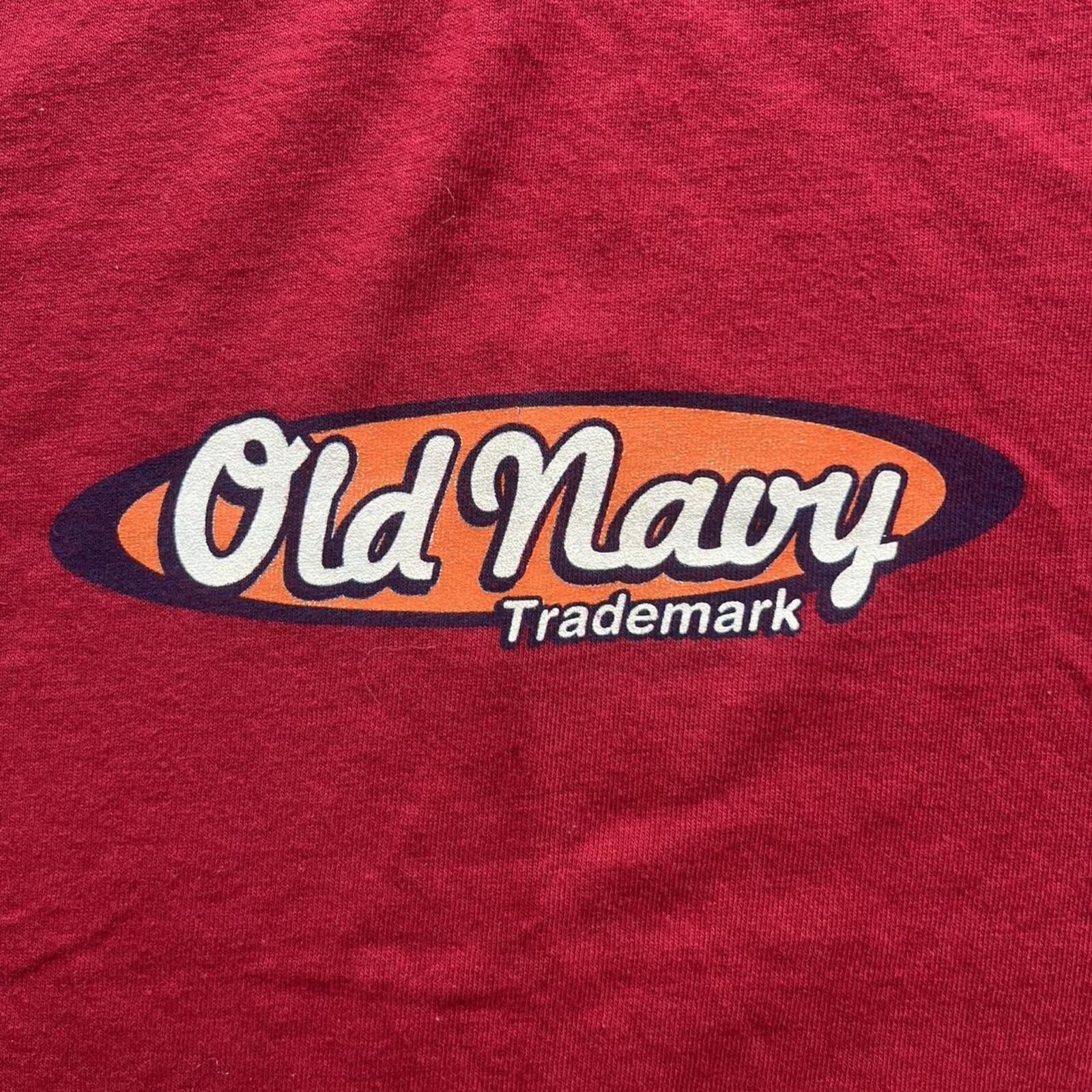 Old Navy 2000’s Retro Old Navy Logo Graphic T-Shirt Size XL Size US XL / EU 56 / 4 - 2 Thumbnail