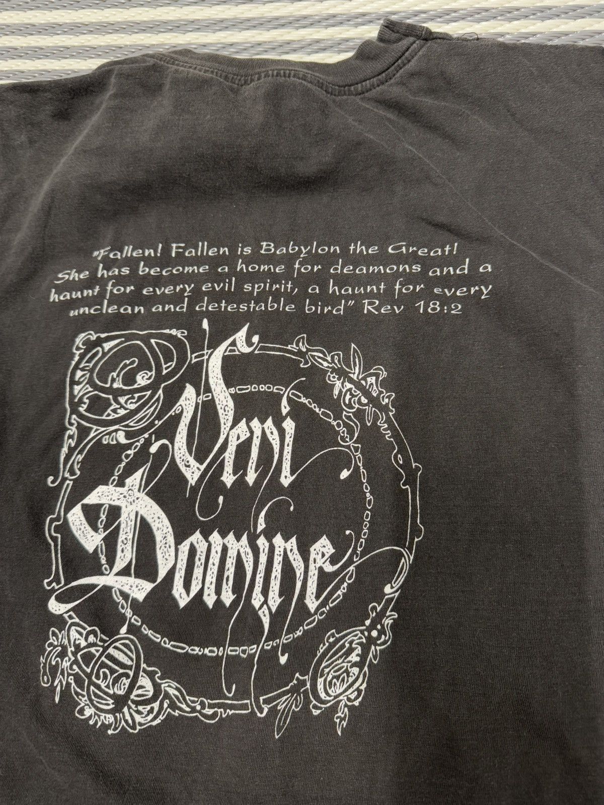 Other Veni Domine Fall Babylon 1992 shirt Size US XL / EU 56 / 4 - 5 Thumbnail