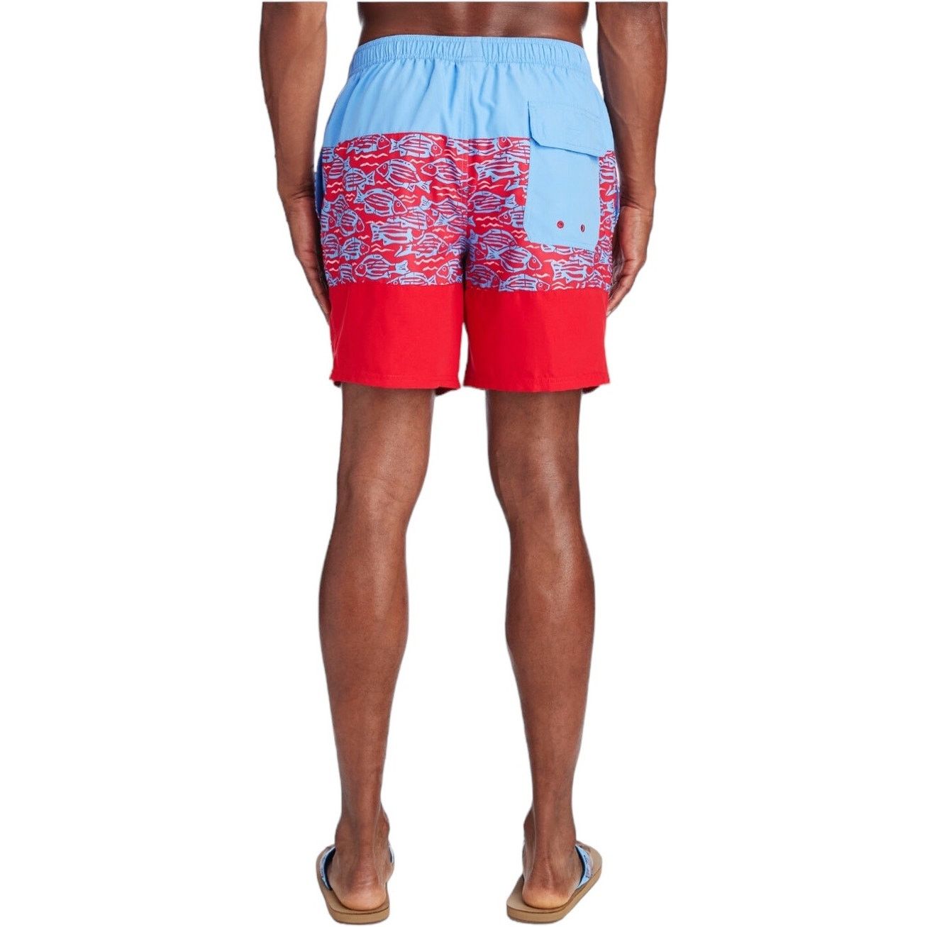 Vineyard Vines Vineyard Vines Fish At Sea Pieced Chappy Trunks Size XL Size US 36 / EU 52 - 6 Thumbnail