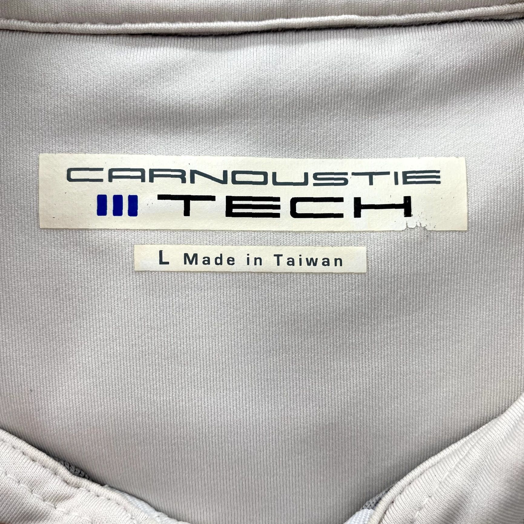 Vintage Carnoustie Pullover Men's L Gray 1/4 Tech Golf Active Preppy Hike Sportswear Sweatshirt Sweater Size US L / EU 52-54 / 3 - 4 Thumbnail
