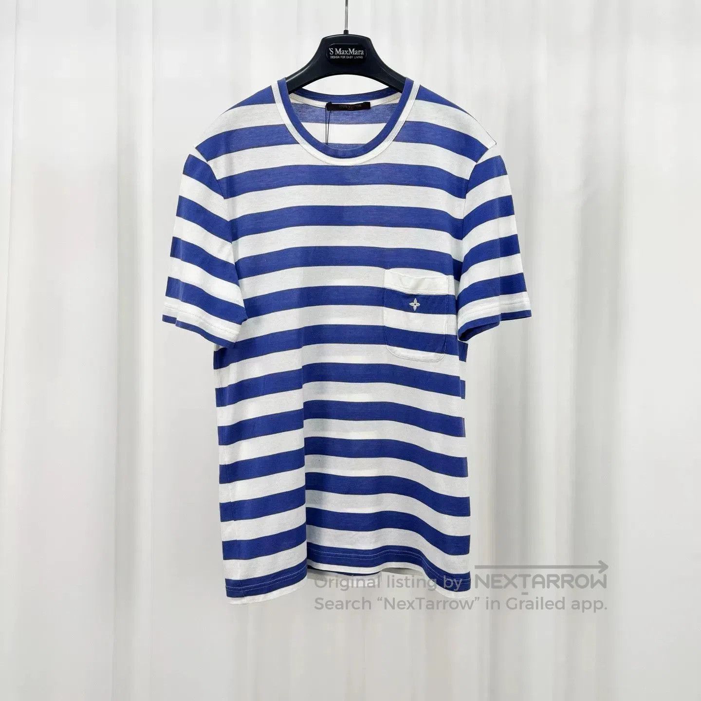Louis Vuitton Louis Vuitton Striped Embroidered Monogram Short-Sleeve. Size US M / EU 48-50 / 2 - 1 Thumbnail