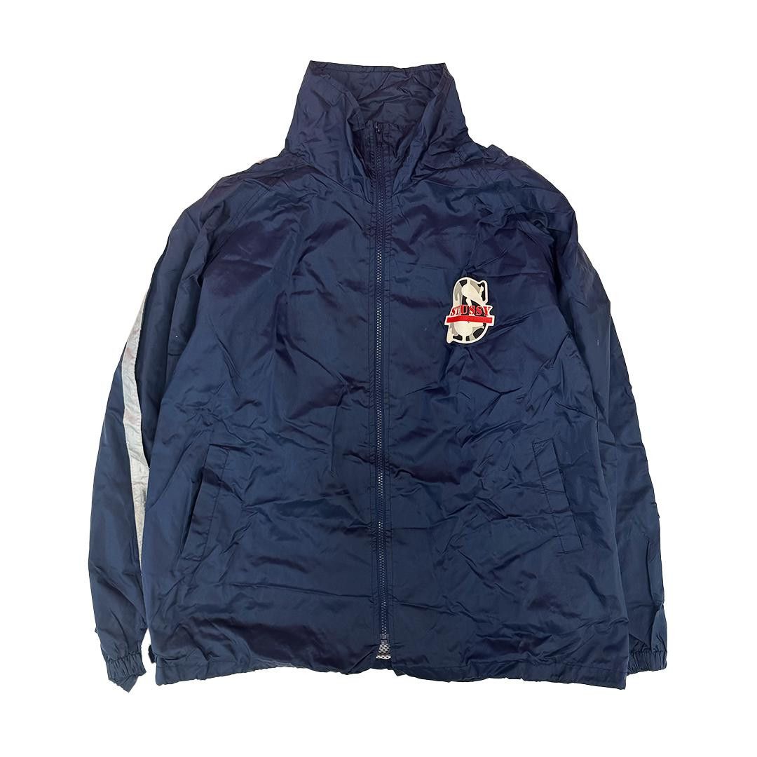 トップス old stussy track jacket made in USA Stussy Stussy Vintage Made in USA Black Track Jacket (L) | Grailed