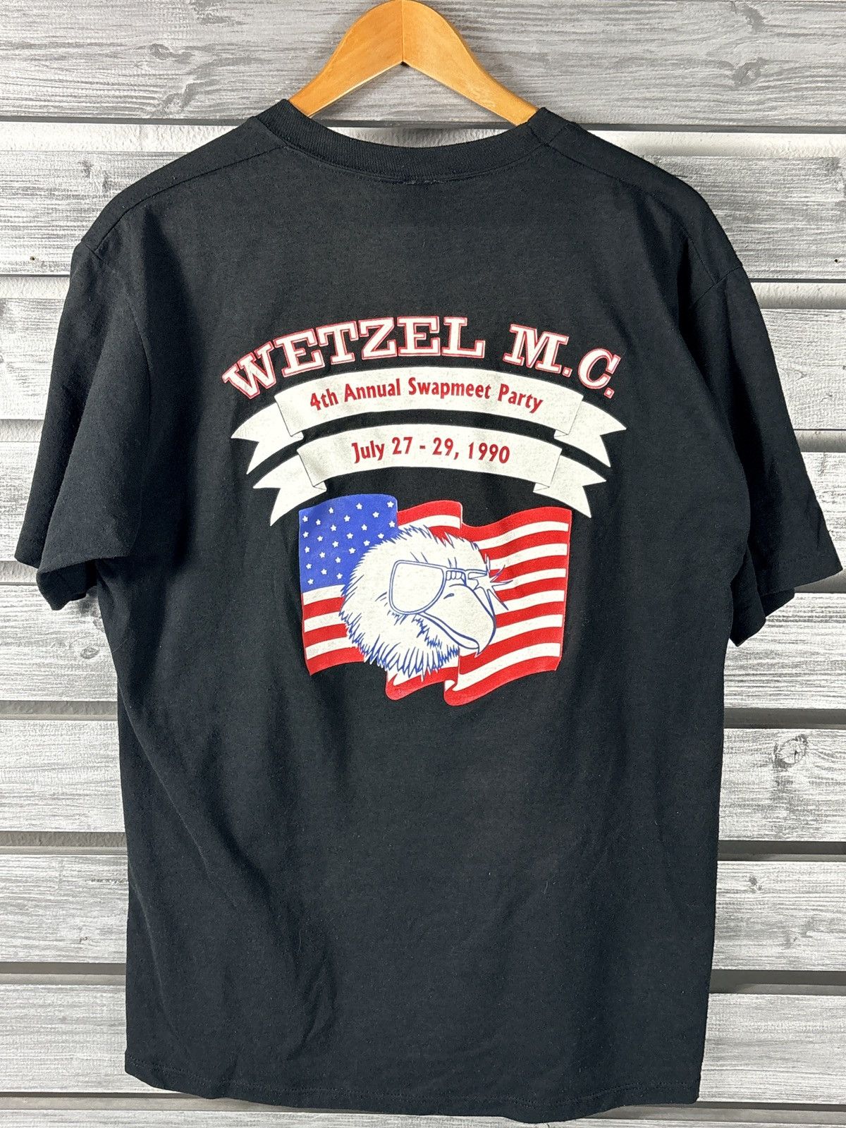 Other Vtg 90s Jerzees T-Shirt Mens XL/L Biker Motorcycle eagle Size US L / EU 52-54 / 3 - 1 Thumbnail