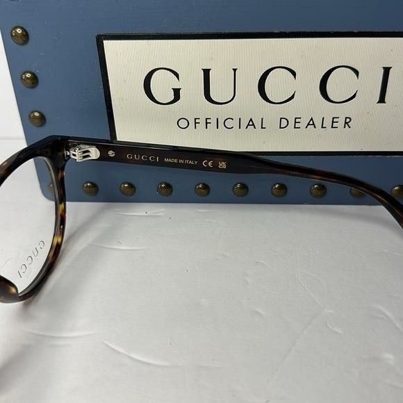 Gucci New Authentic GUCCI GG0827O 002 round Gucci optical comes in Size ONE SIZE - 10 Thumbnail