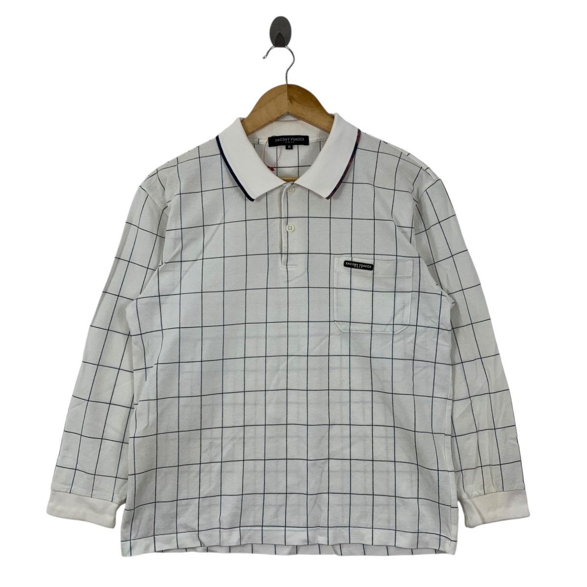 Yohji Yamamoto YOHJI YAMAMOTO Sacsny Y’s Accs Single Japan Collar Tshirt Size US M / EU 48-50 / 2 - 1 Thumbnail