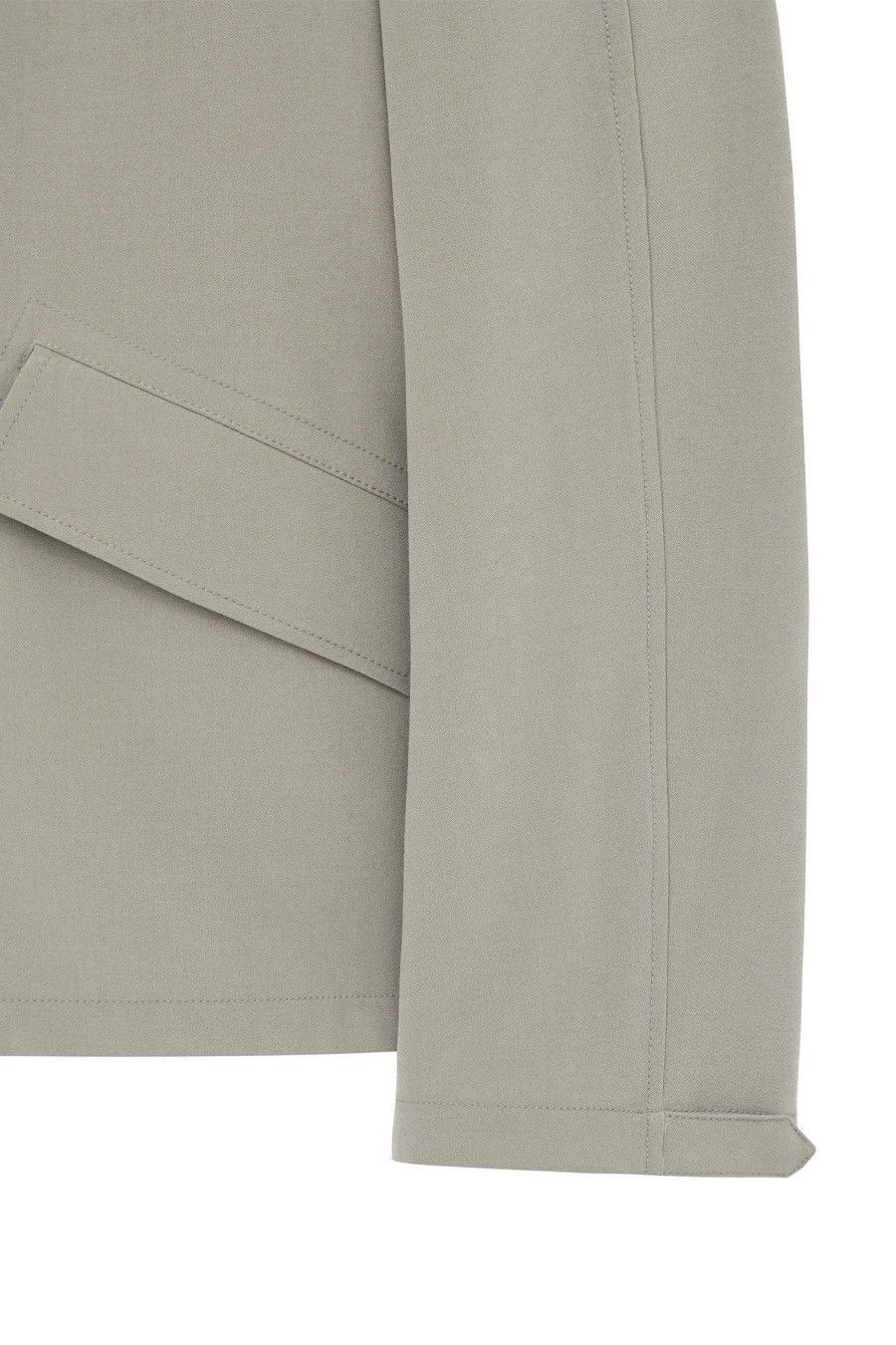MUSINSA Insilence Boxy Fit Blouson Jacket Beige Size US S / EU 44-46 / 1 - 12 Thumbnail