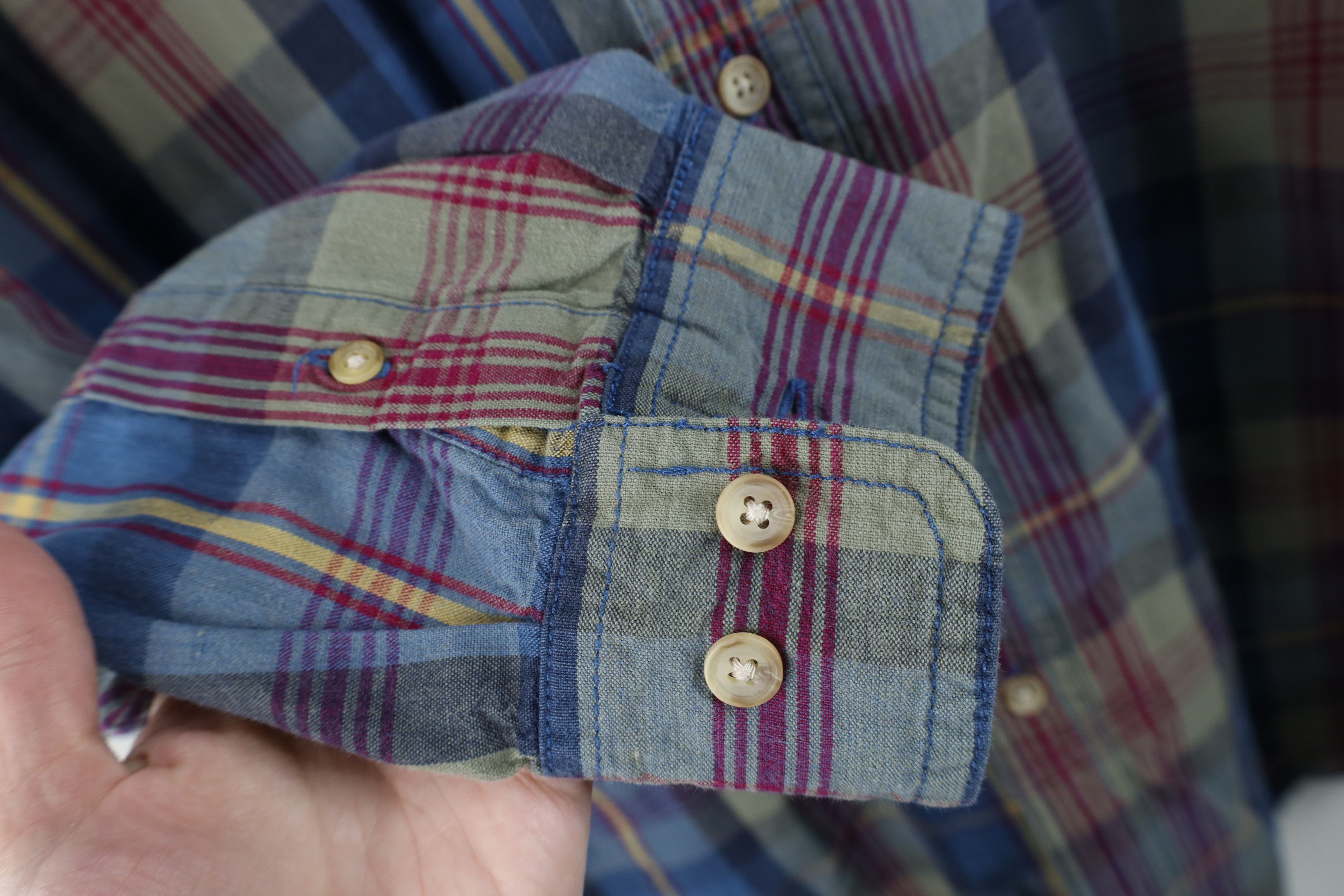 Vintage Vintage 90s Streetwear Collar Collared Button Down Shirt Size US L / EU 52-54 / 3 - 7 Thumbnail