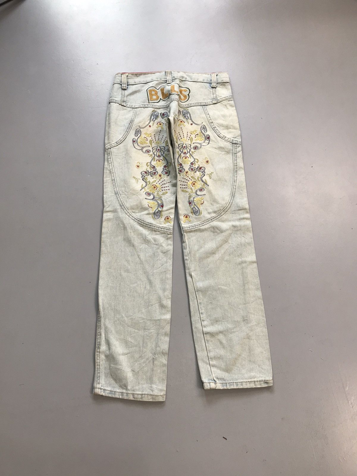 Southpole Vintage hiphop embroidered denim Size 30" / US 8 / IT 44 - 1 Thumbnail