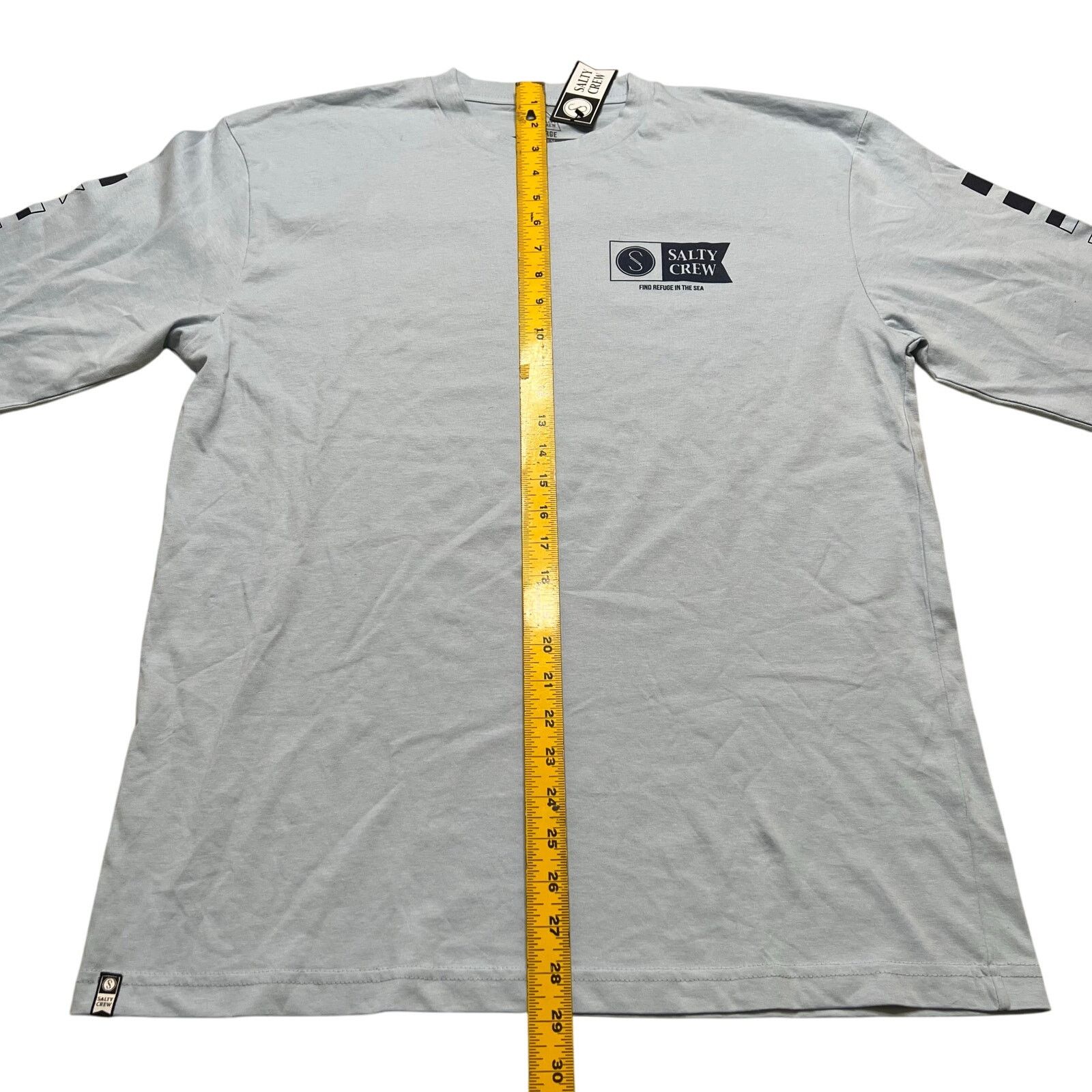 Other Salty Crew Alpha NWT Long Sleeve T-Shirt Light Blue - L Size US L / EU 52-54 / 3 - 8 Thumbnail