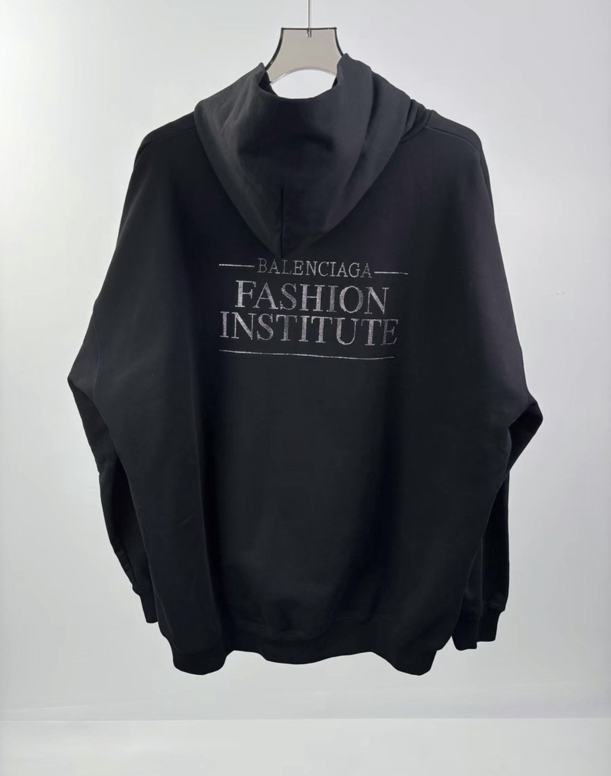 Balenciaga Brand New BALENCIAGA Crystal Hoodie, K1 Size US XS / EU 42 / 0 - 2 Thumbnail