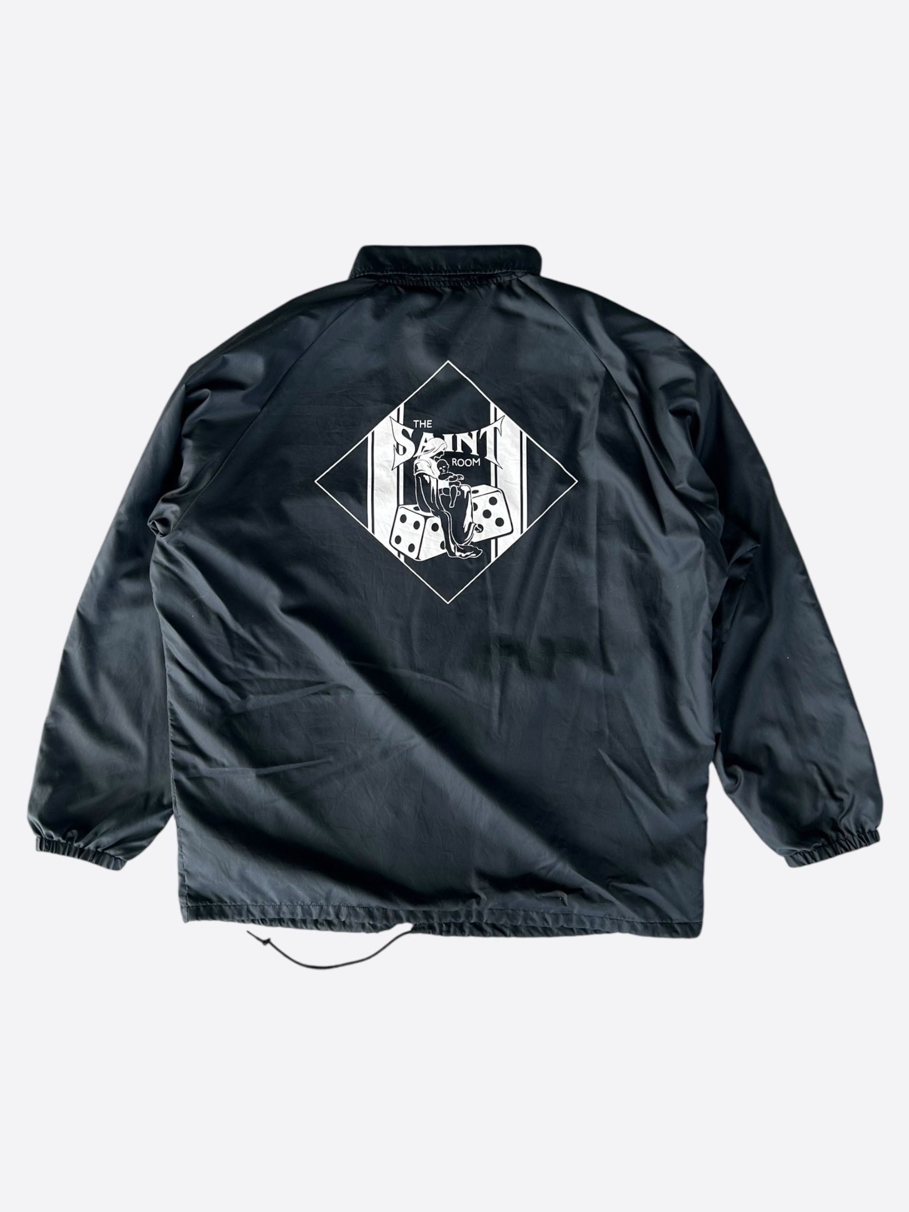 Saint Michael Saint Michael Black & White Saint Room Coach Jacket Size US XL / EU 56 / 4 - 2 Thumbnail