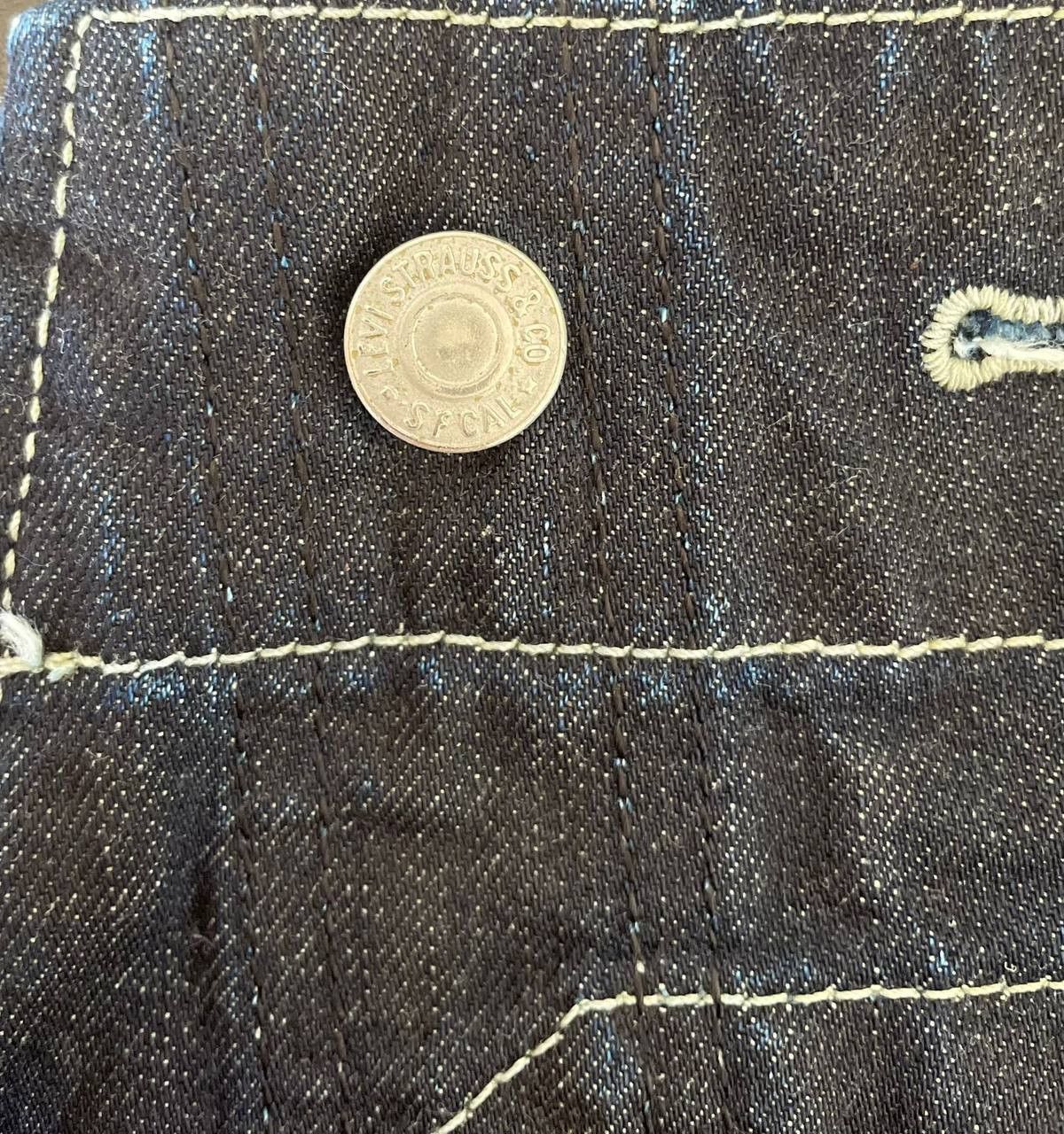 Levi's × Levi's Vintage Clothing × Vintage Vintage Levis Overalls Denim Jeans 33/32 Size US 33 - 7 Thumbnail