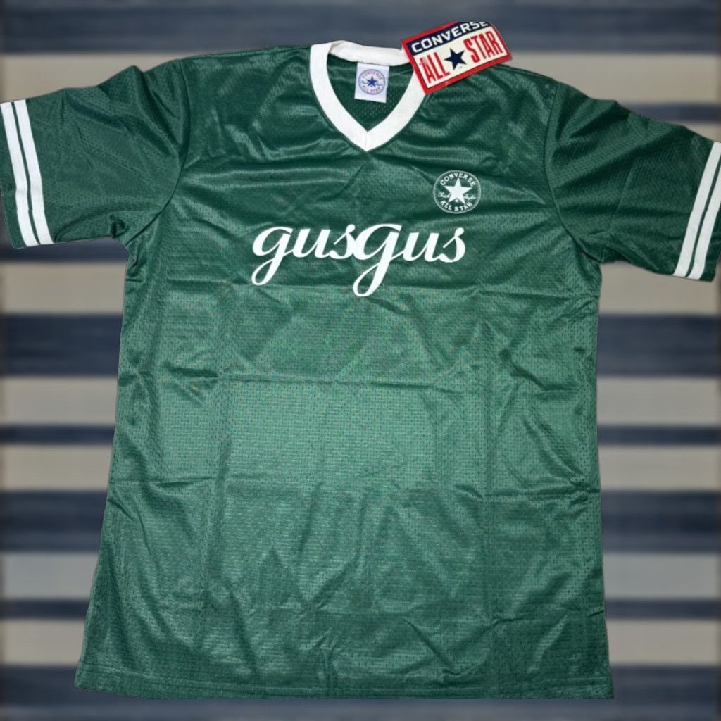 Converse VINTAGE 2000 GUS GUS ALL STAR CONVERSE T-Shirt Unisex Adult Large Green Collectible Size US L / EU 52-54 / 3 - 1 Thumbnail