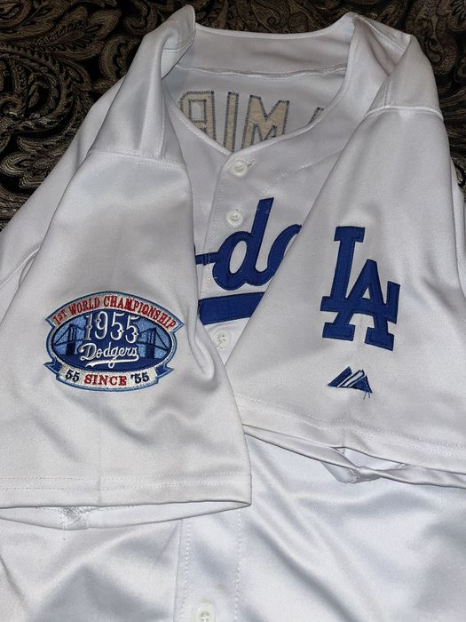 Majestic Dodger away jersey manny Ramirez 2008 Grailed