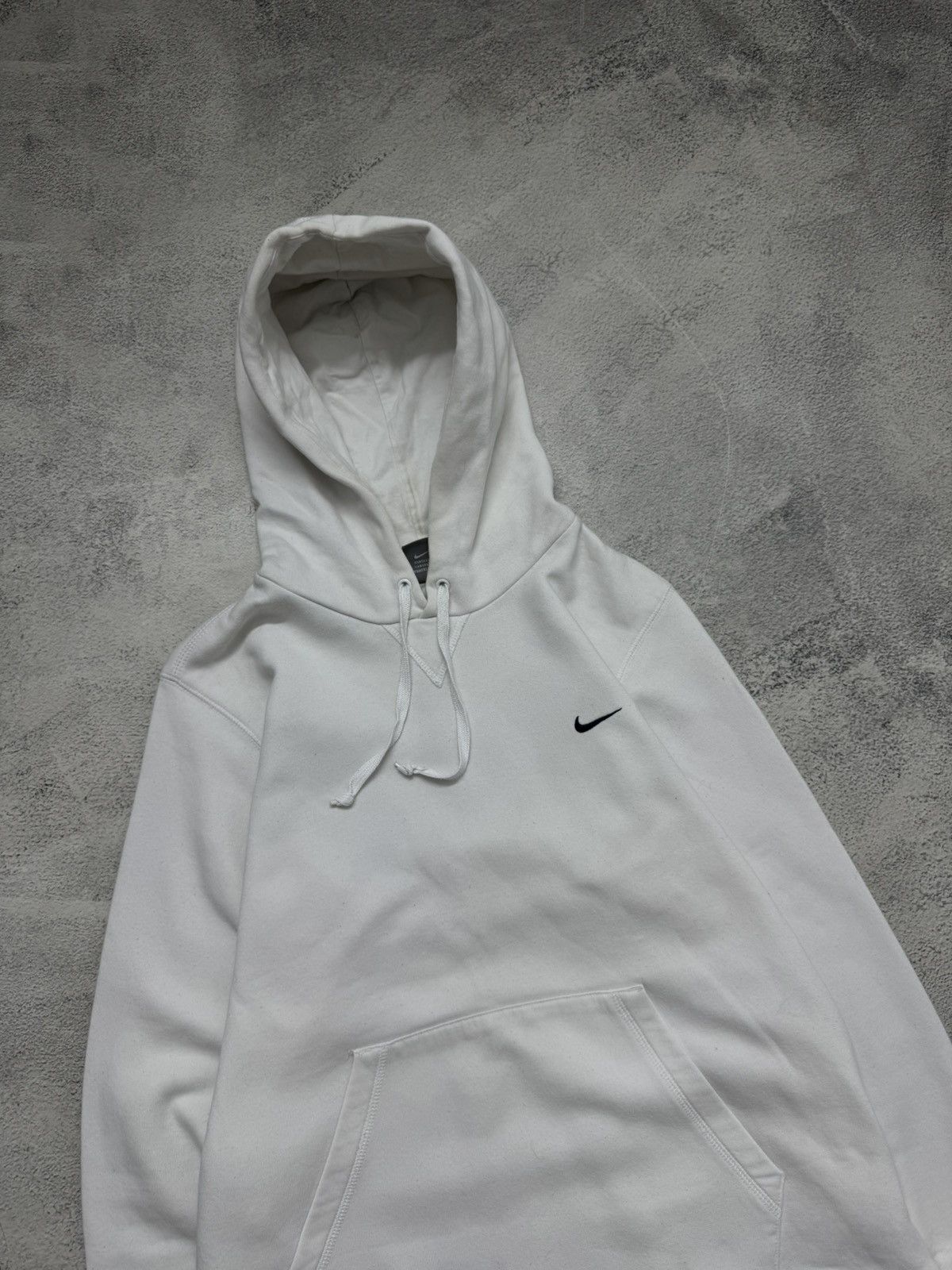 Nike Vintage Y2k Nike Mini Swoosh Blank Basic Hoodie 00’s Size US S / EU 44-46 / 1 - 7 Thumbnail