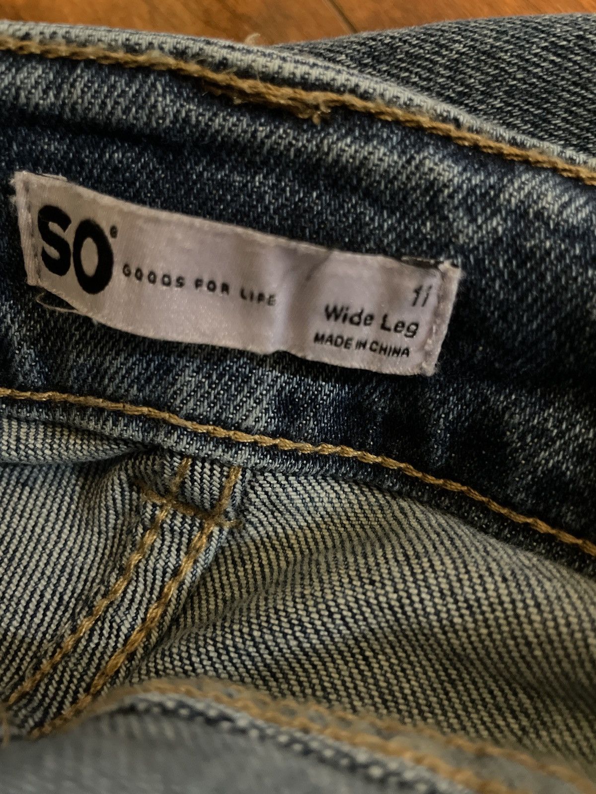 Vintage Vintage Baggy cargo jeans with a slight wear Size US 31 - 3 Thumbnail