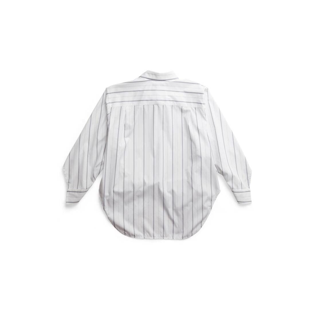 Balenciaga o1la1rc1a0325 Bb Corp Swing Twisted Shirt Large Fit Size S / US 4 / IT 40 - 6 Thumbnail
